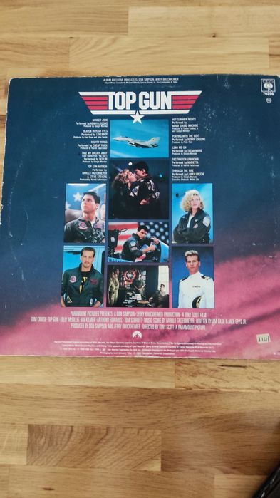 Álbum vinil LP original soundtrack Top Gun