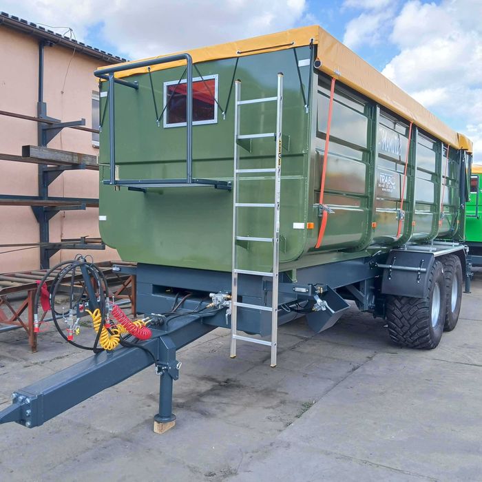 Przyczepa Skorupowa Tandem M28 (22t) FINANSOWANIE,promocja nawóz BISON