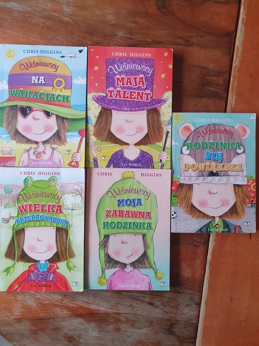 Wiśniewscy seria 5 książek Chris Higgings