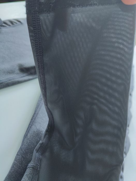 Kari Traa leginsy sportowe z siatką szare S