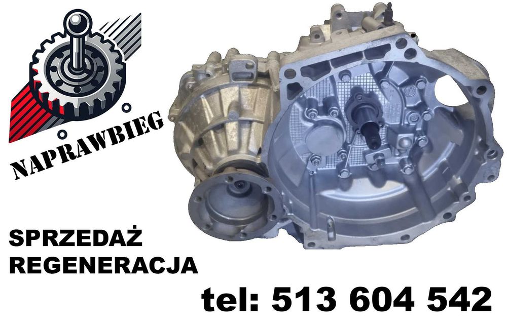 Skrzynia biegów MLU,MLS,QPM,RTL,MHZ,LZY Vw Caddy 1,6/1,9 tdi