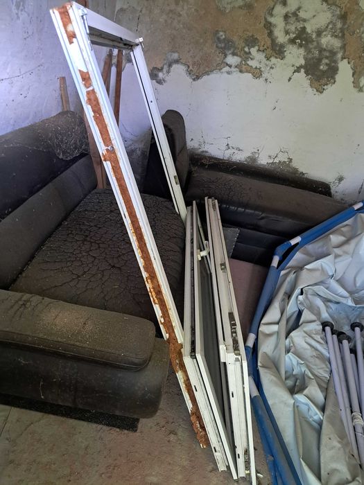 Okno pcv po demontażu 122x148