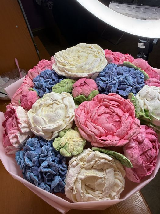 Зефірні квіти | Солодкий подарунок | Подарунок на 8 березня