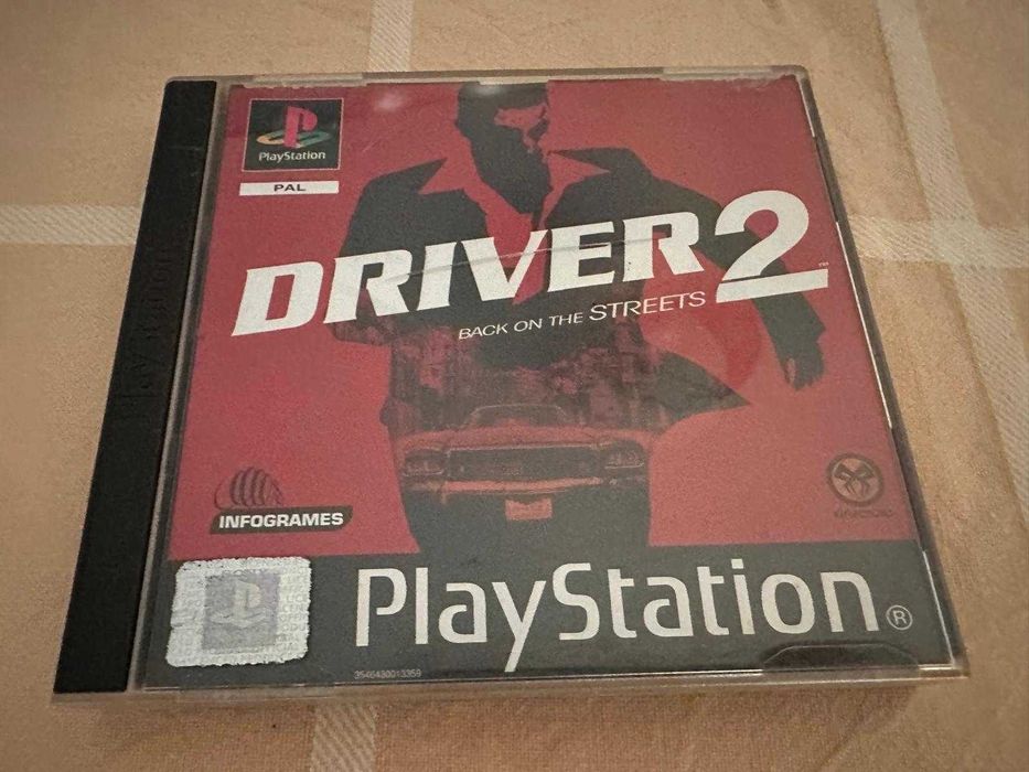 Driver 2 Back on the Streets PS1 2 Discs PT CIB