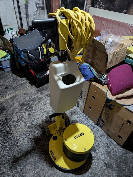 Karcher  Duo Sped , полотер дисковий, Кершер, зроблено в  Швейцарії,