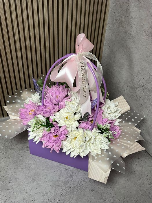 Букети з мильних троянд, мыльные букеты