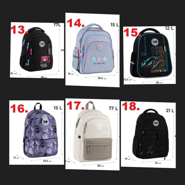 Рюкзаки,пенали Kite,GoPack.Зошити.Канцтовари