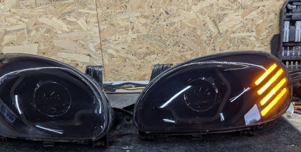 Фари ланос. Фары, ДХО, bi-led модулі