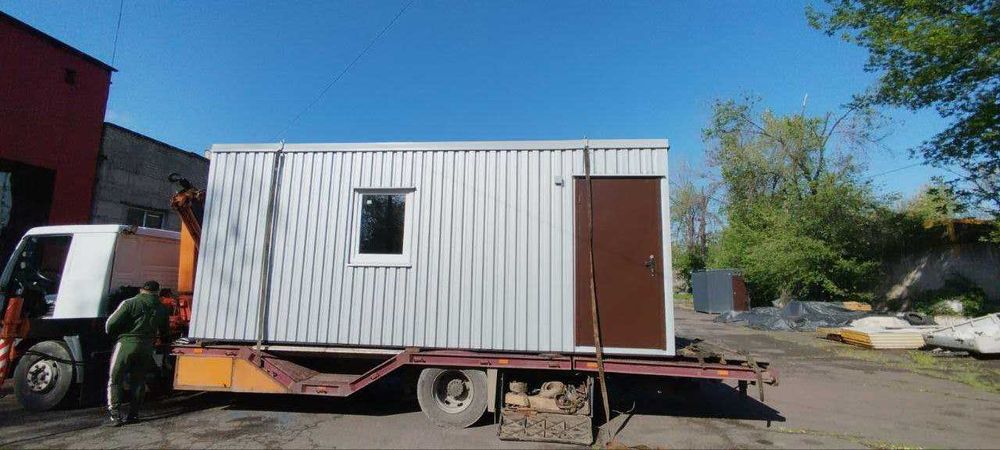 Бытовка прорабская на 2 комнаты  6*2,5