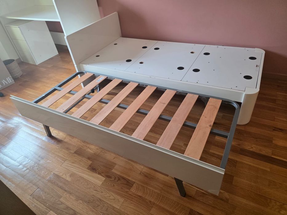 Cama Trama individual 90x200 + cama gaveta