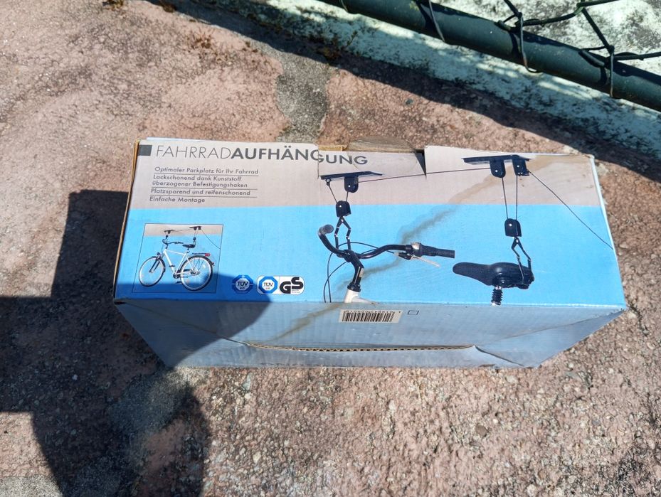 Suporte bicicleta ao teto