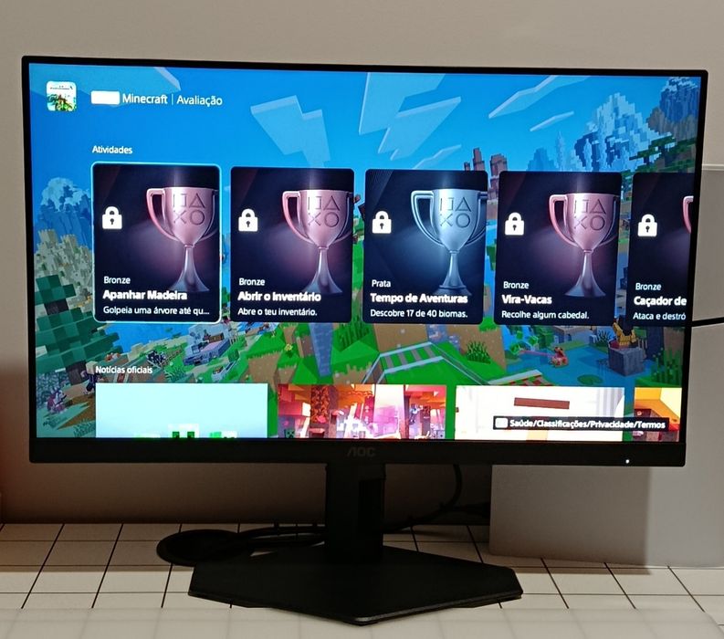 Monitor Led Gaming AOC 24" - 180Hz c/ garantia