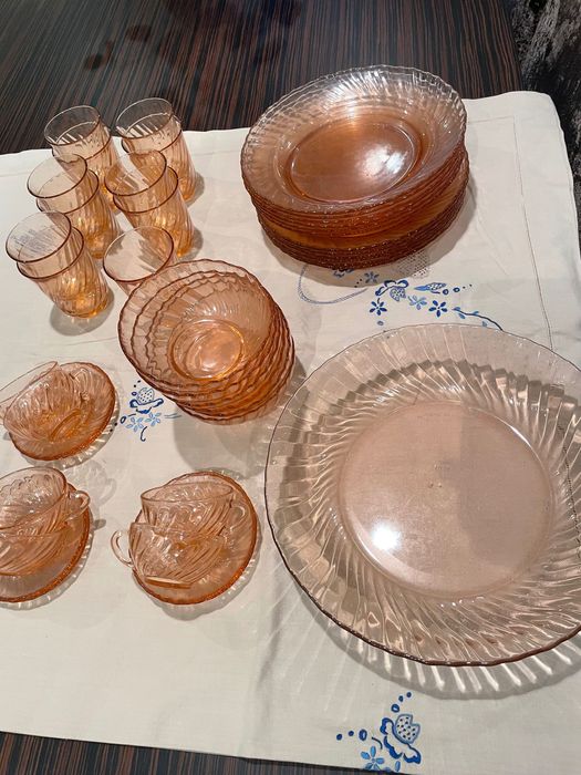 Conjunto Arcoroc France Rosaline