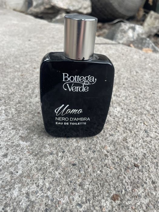 Продам флакон від парфум Bottega Verde Uomo nero dambra eau de toilett
