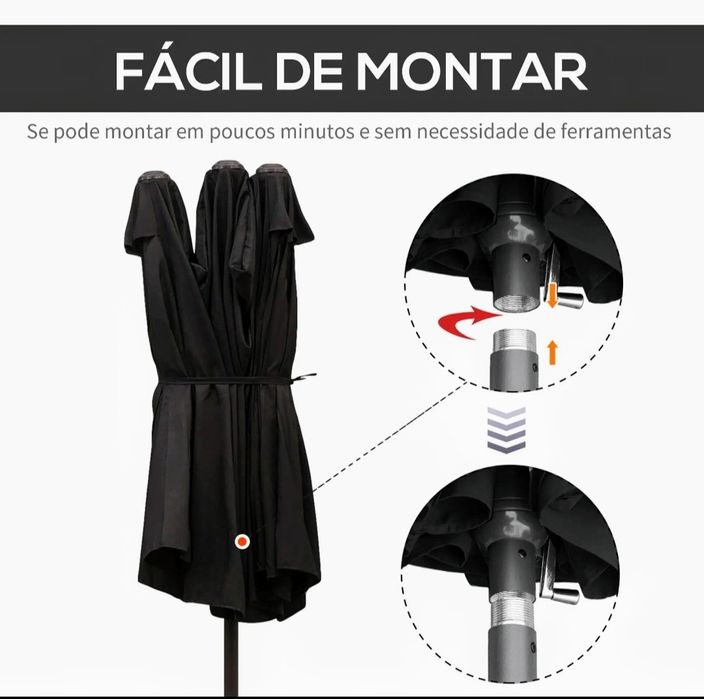 Guarda Sol Grande Duplo