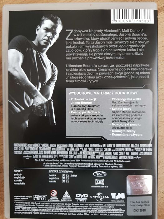 Ultimatum Bourne’a - DVD