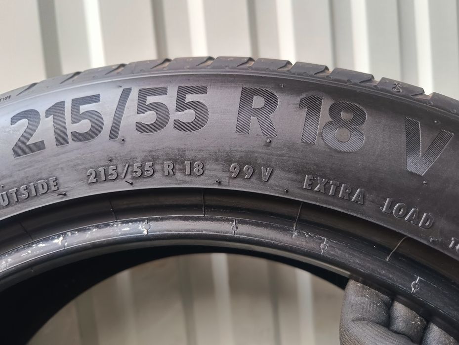 Para opon Continental premium contact 6 215/55 R18