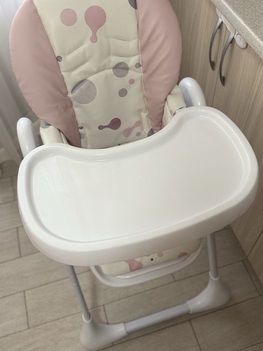 стільчик для годування Kinderkraft Yummy Pink