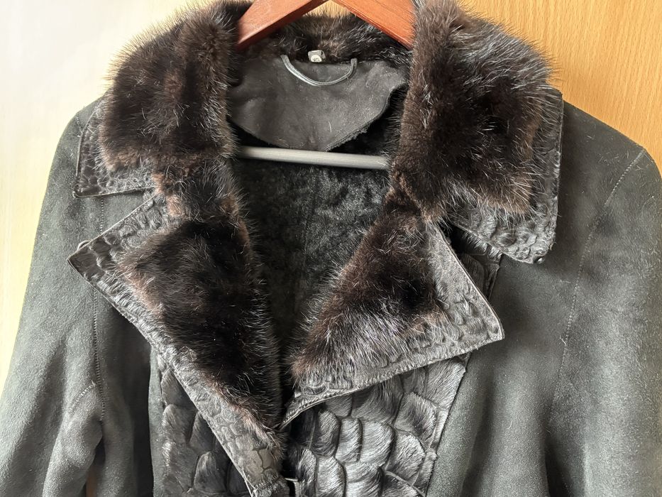 Натуральна дублянка норка