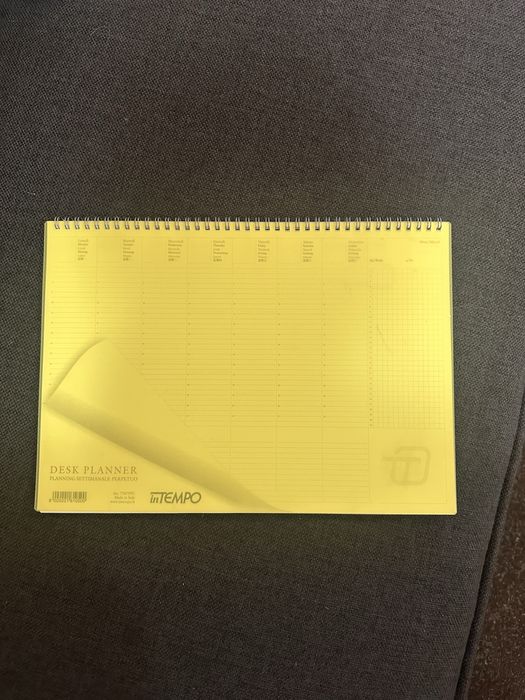 Річний планер відривний щотижневий