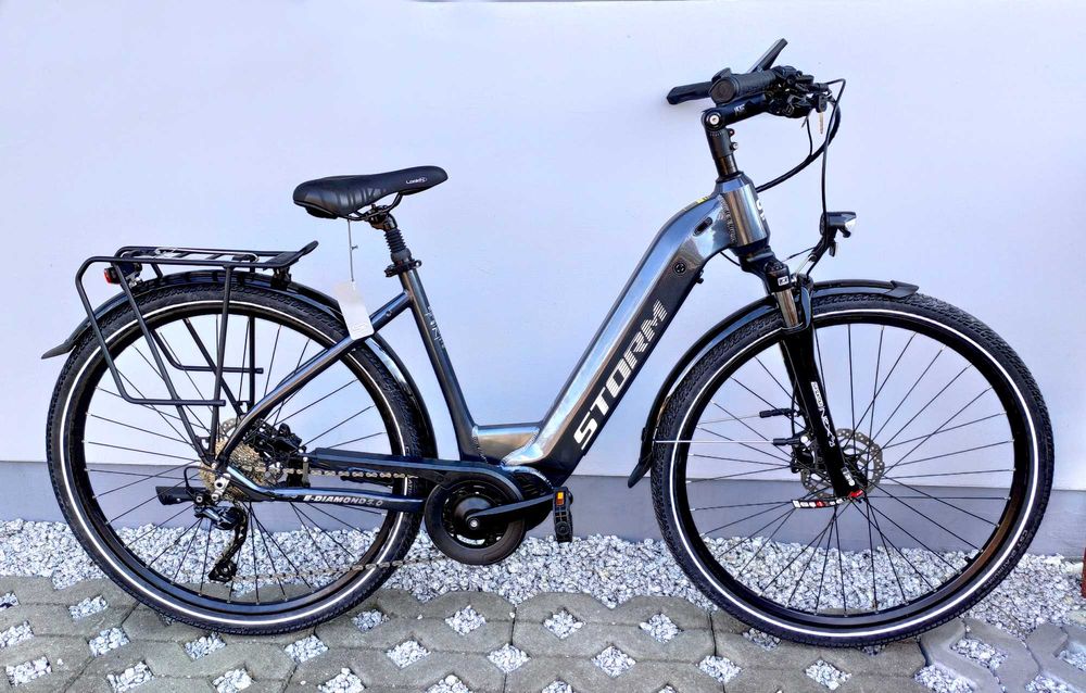 Rower Elektryczny Damski Damka STORM E-Diamond 5.0 Bafang M410 720WH