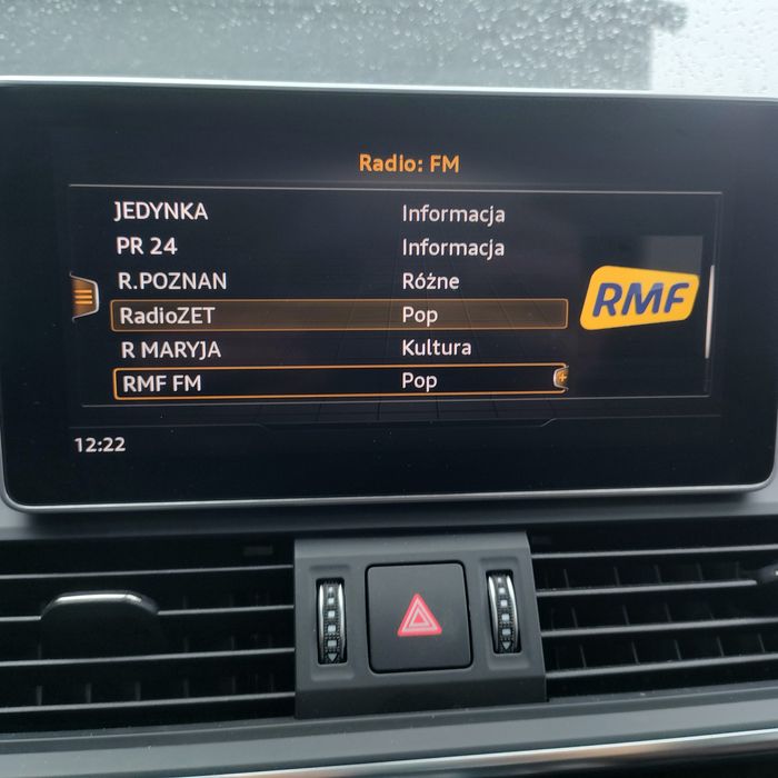 Audi pl menu ,conversja US EU mapy ,  światła tyl