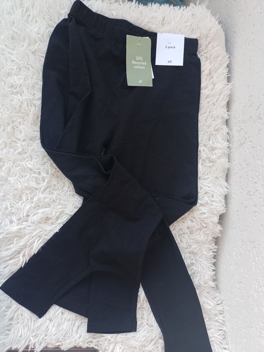 Лосини, легінси H&M, 146 см, набір з 2 штук