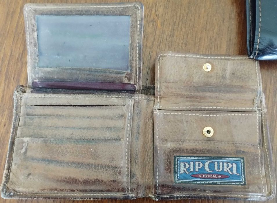 Carteira Pele Rip Curl Homem