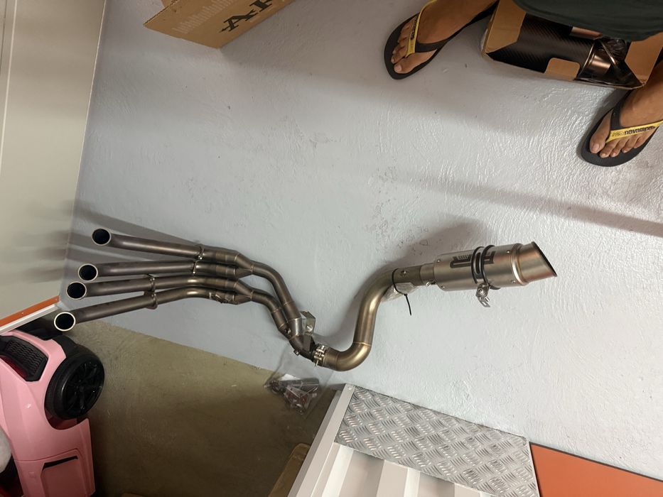 Linha completa cb650r 2 ponteiras e ficha anuladora de 2sonda
