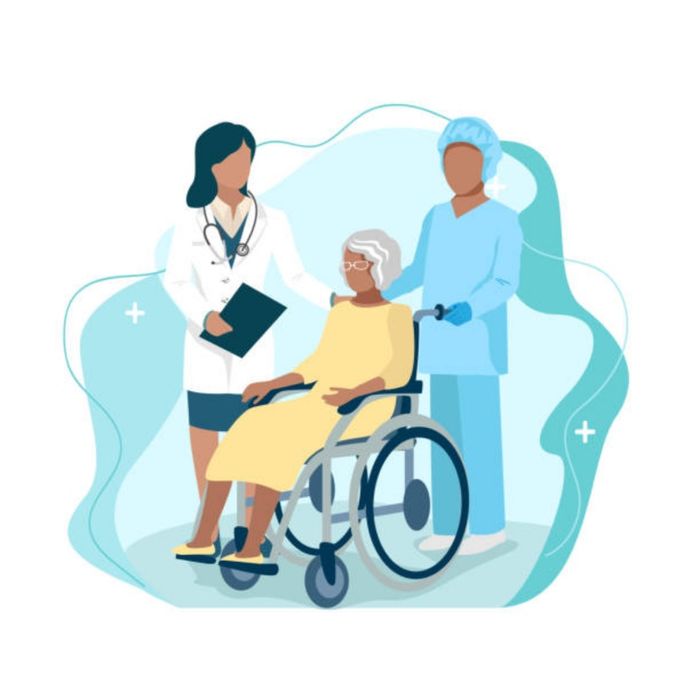 Auxiliar de geriatria disponível ao domicílio