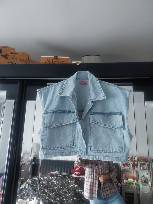 Nowa kamizelka jeans La milla