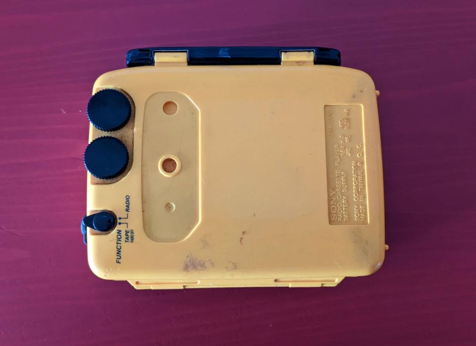 Vintage Sony Sports walkman radio cassette tape player WMBF59 São