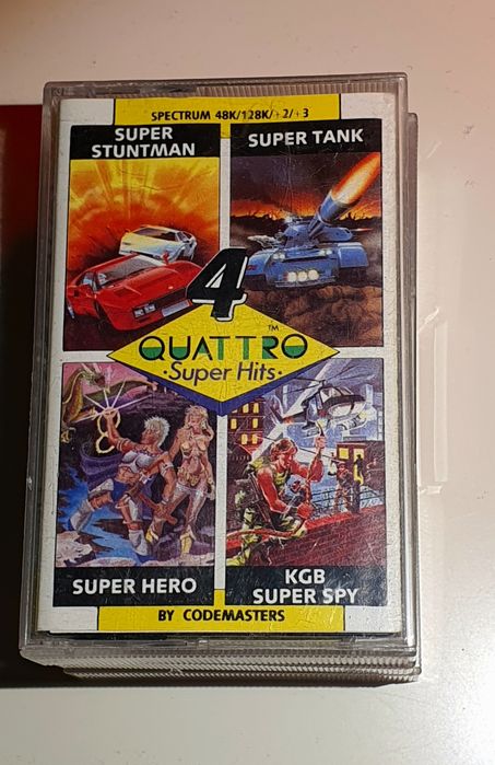 Jogos ZX Spectrum originais QUATTRO