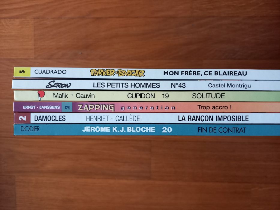 BD em francês - vários