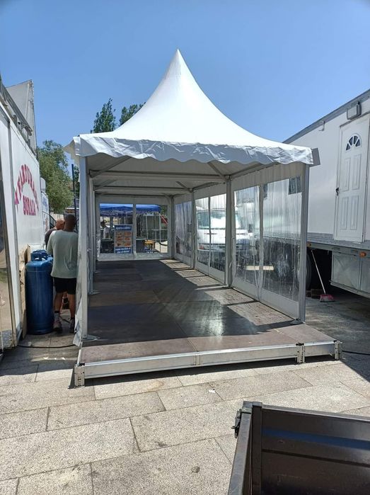 Tendas 2 Águas -Tendas Cónicas -Estrados.