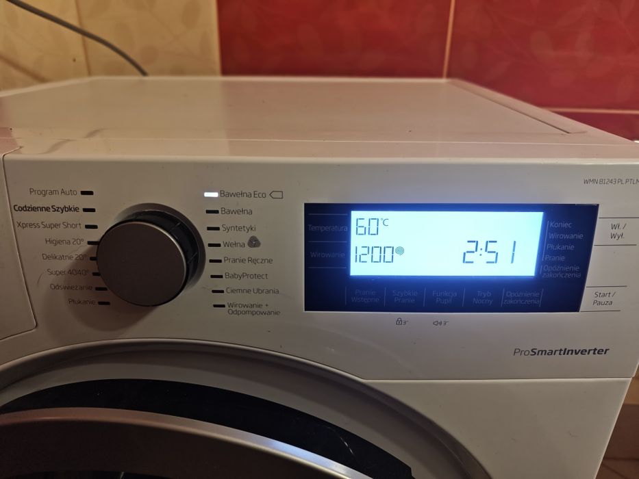 Pralka automatyczna BEKO A+++ 8kg 1200obr/min