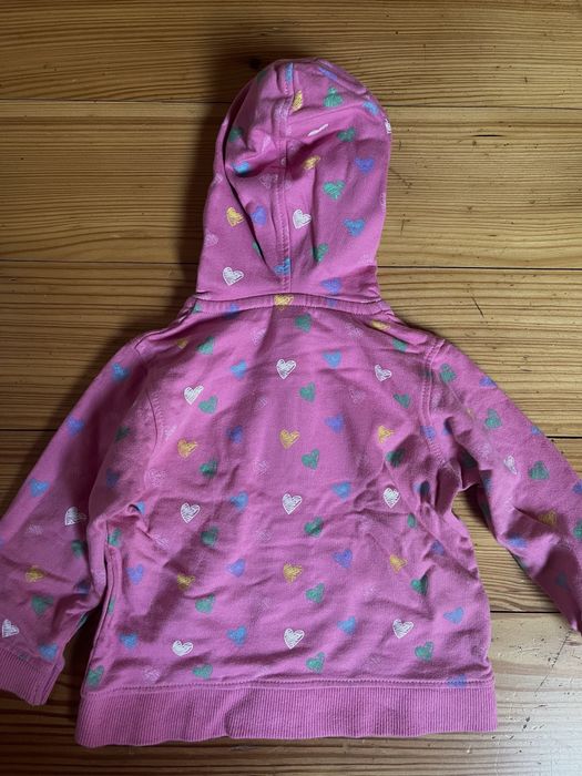 Rozpinana bluza różowa