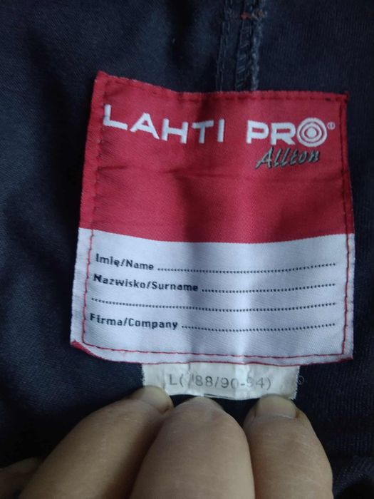 Spodnie robocze LAHTI, r. L
