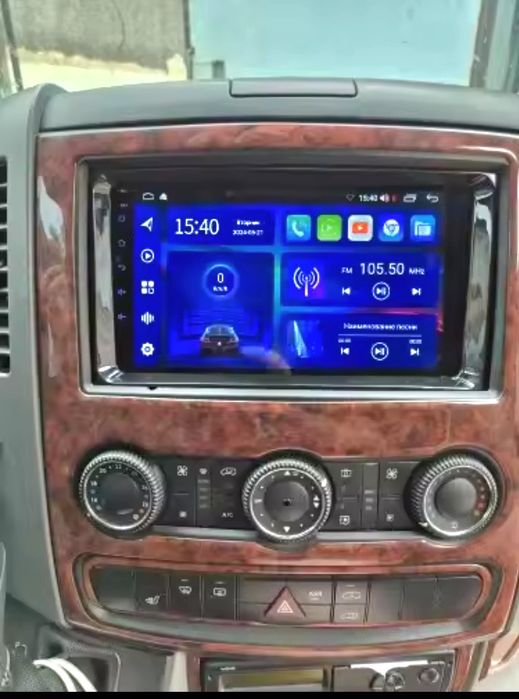 Rádio Mercedes Vito/Sprinter/Viano/Classe B (Novo)