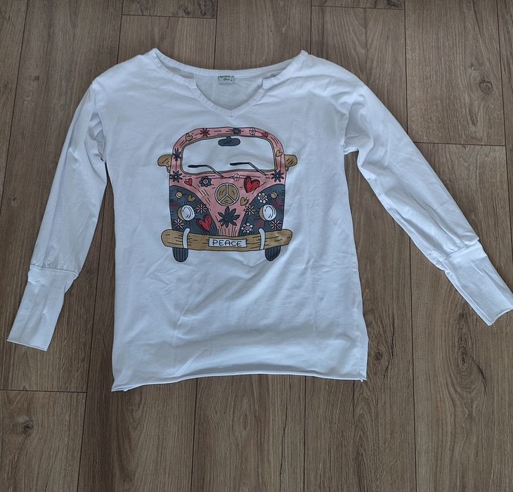 Damska bluzeczka z długim rękawem