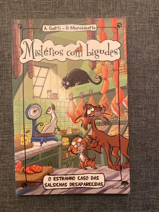 Livro “Mistério com bigodes”