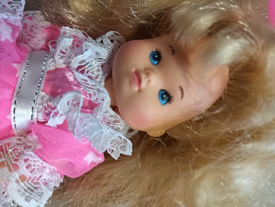 Lalka dziecko Barbie laleczka w sukience
