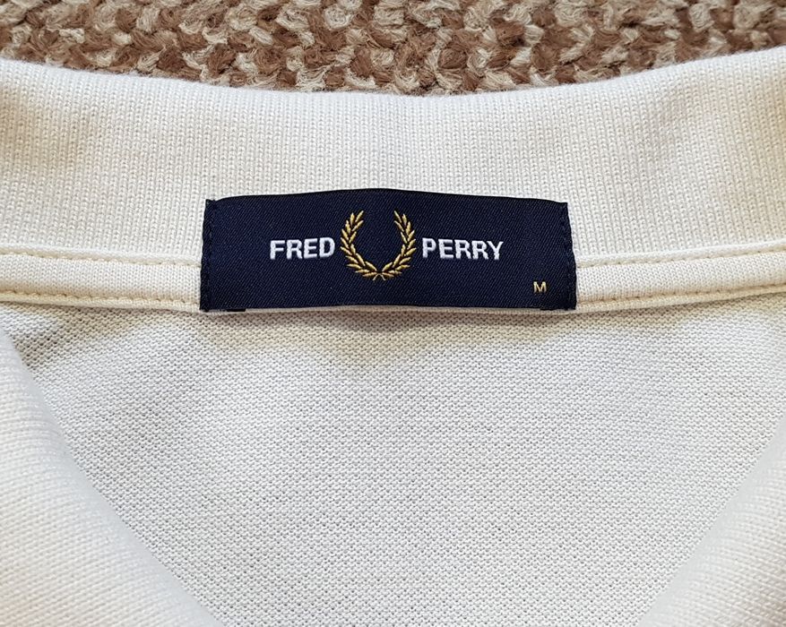 Fred Perry поло футболка оригінал M бежева