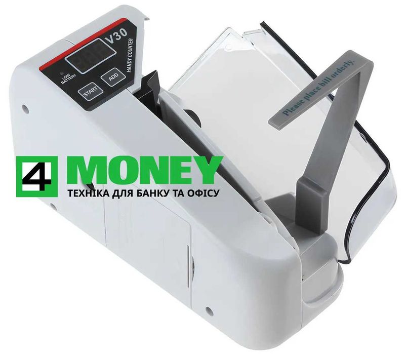 Портативный Счетчик Купюр Bcash V30-01PRO Пересчет Банкнот Валют Днепр