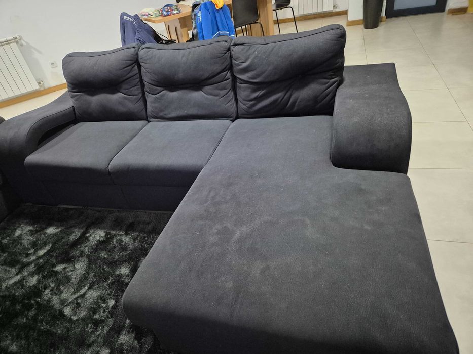 Sofa 3 lugares com chaise