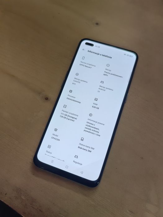 Oppo reno 4f 8/128GB