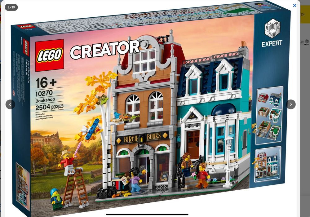Lego Bookshop 10270
