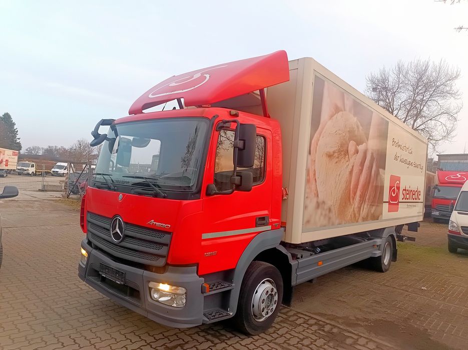 Mercedes Atego 1218 chłodnia kontener winda 18 EP euro 6 z Niemiec.