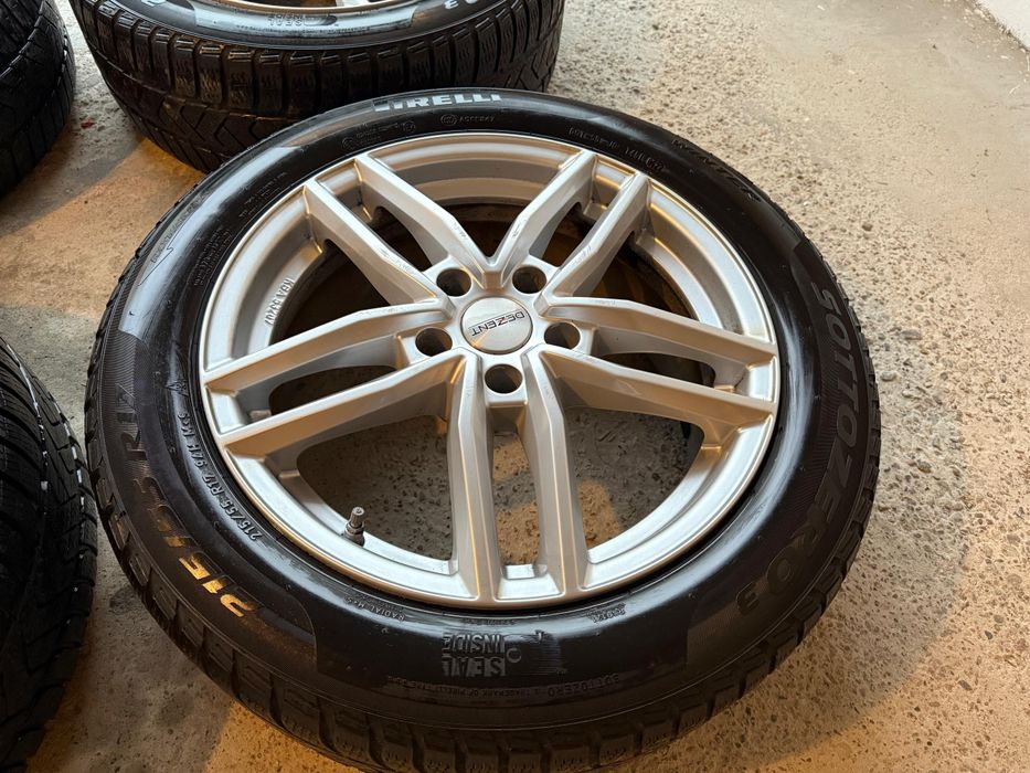 Komplet kół Dezent VW Arteon, Passat, Golf 17 cali, Pirelli Sotozero3