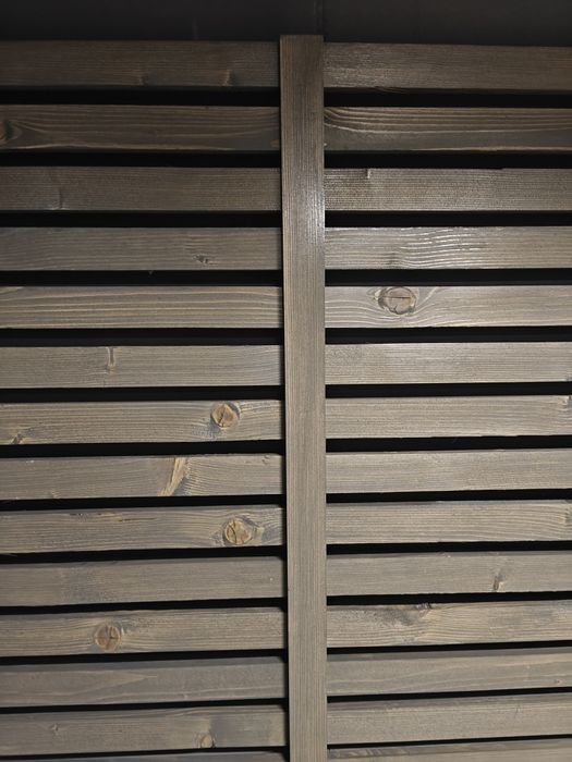 2 donice z pergola nowe drewniane